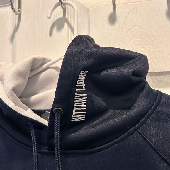 Penn State‎ Nittany Lions Men's Large Navy Blue Pullover Hoodie Sweatshirt - Picture 3 of 7
